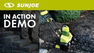 TJ601E - Sun Joe Tiller Joe Max 9 AMP Electric Garden Tiller/Cultivator - Live Demo