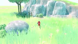 Ghibli Stylized Environment Test with Unity Terrain