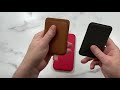 moft snap on phone stand u0026 wallet magsafe compatible unboxing and review