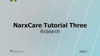 Navigating NarxCare - Rx Search