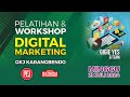 PELATIHAN DAN WORKSHOP [DIGITAL MARKETING], 14 JULI 2024 | GKJ KARANGBENDO