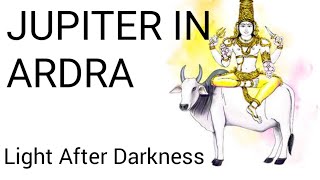 JUPITER IN ARDRA NAKSHATRA IN VEDIC ASTROLOGY