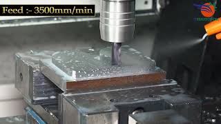 12mm End mill cutter 850D VMC \\ RealTech CNC Machine VD 371