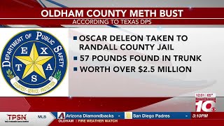 VIDEO: Court Documents: DPS finds $2.5 million of meth during traffic stop
