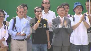 HONG KONG: STUDENTS PROTEST FOR DEMOCRACY