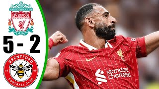 Liverpool vs Brentford 5-2 - All Goals \u0026 Highlights - 2025