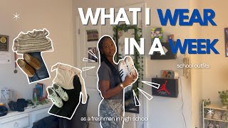 WHAT I WEAR IN A WEEK | *winter edition*