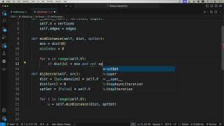 Implementing Dijkstra's Algorithm in Python