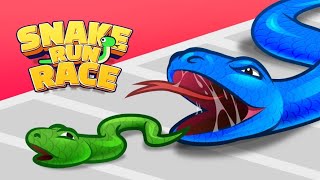 SNAKE RUN RACE - Color Math Games (New Update! All Snakes)