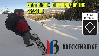 Snowboarding Breckenridge Black Diamonds!