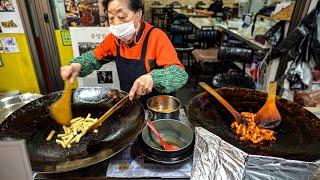 기름떡볶이 알고 먹자! 통인시장 최초 원조 할머니 기름떡볶이│First Original Grandma's Oil Tteokbokki│Korean Street Food