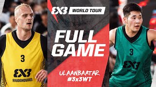 Raudondvaris Hoptrans 🇱🇹 vs Sansar 🇲🇳 | Full QF Game | FIBA 3x3 World Tour Ulaanbaatar 2024