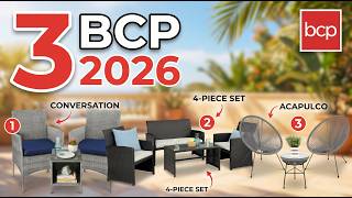 TOP 3 BEST CHOICE PRODUCTS Outdoor Furniture Sets in 2026 for Patio and Balcony