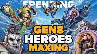 Whiteout Survival MAXING GEN8 HEROES (HENDRIK \u0026 GATOT) SPENDING SPREE RampageR #whiteoutsurvival