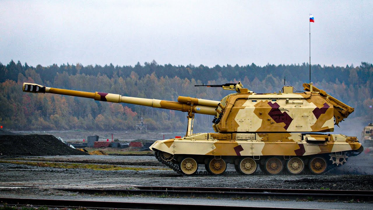 2S19 Msta S - Russian 152Mm Self Propelled Howitzer - YouTube