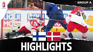 Highlights | Finland vs. Denmark | 2024 #MensWorlds