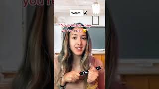 You get a certain amount of words and waste it protecting your bf #shorts