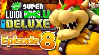 New Super Luigi U Deluxe Gameplay Walkthrough - Episode 8 - Peach's Castle 100%!