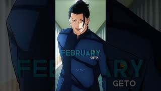 your MONTH your JJK character| XYNIX |#shorts #anime