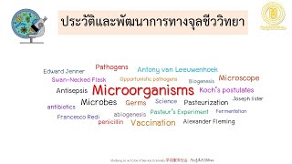 ประวัติและพัฒนาการทางจุลชีววิทยา