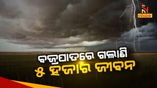 ବଜ୍ରପାତରେ ଗଲାଣି ୫ ହଜାର ଜୀବନ