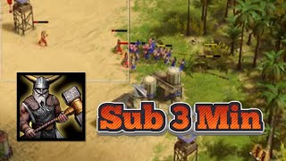 Age of Mythology Retold Meme build: 3 Min Hersir Online Game Play