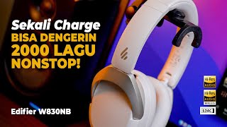 Sekali Charge, Bisa Dengerin 2000 lagu nonstop! Edifier W830NB Review