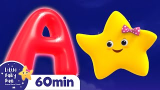 Mindful Twinkle ABC + More Nursery Rhymes & Kids Songs - ABCs and 123s | Learn with Little Baby Bum