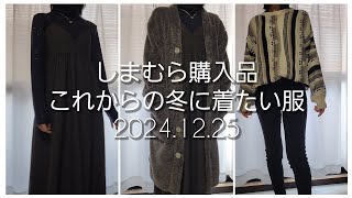 ゆるミニマリストのしまむら購入品│これからの冬に着たい服たち