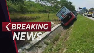 BREAKING NEWS - Kecelakaan Bus di Tol Batang, 7 Orang Tewas