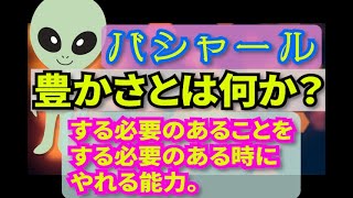 【バシャール】豊かさとは何か？