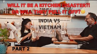 Berlin Expat Cooking Challenge; Indian vs. Vietnamese Try to Replicate Austrian Dish- No Recipe!