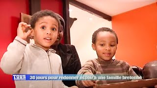 Une maman seule, deux enfants, et une maison en ruines...