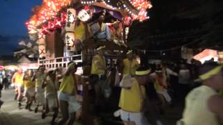 2015 魚吹八幡神社秋季例祭 昼宮 余子浜檀尻宮入