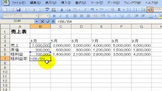 Excel（エクセル）2003使い方。入門。動画講座 2日目 【音速パソコン教室】