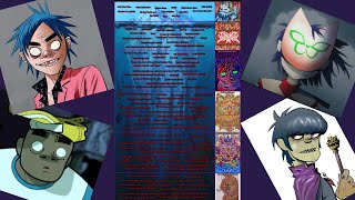 The Gorillaz Iceberg (Layers 1-3)