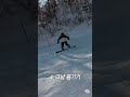 꾹보드 눈 온 다음날 재밌게 타는 법 ☃️❄️🏂💙행복을 주는 파우더데이💙1. 파우더는 뿌려야 제맛이죠🤣 snowboarding 스노우보드