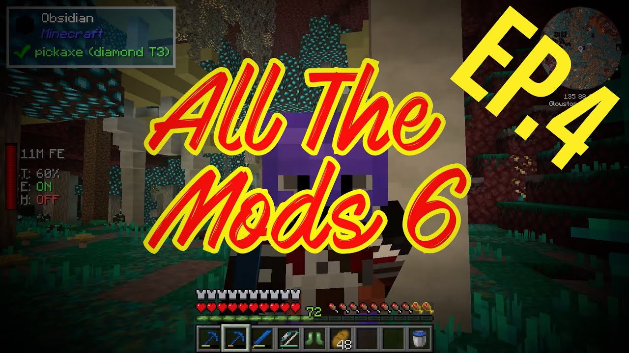 All The Mods 6, Episode 4: Allthemodium - YouTube