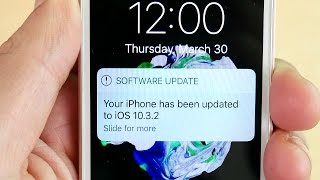 iPhone SE iOS 10.3 vs iPhone SE iOS 10.3.2 Beta 1