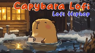 Capybara Lofi Vibes 📚 Lofi Hiphop Radio