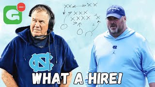 Who did Bill Belichick just hire as his offensive coordinator at UNC? | SLAM DUNK HIRE