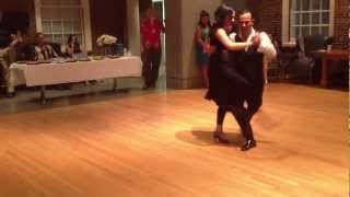 2012-9-15 Fernanda Ghi & Guillermo Merlo at Dartmouth dancing to 