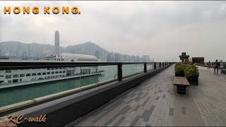 2021 尖沙嘴站 步行往 中港城觀景台 Harbour observation deck