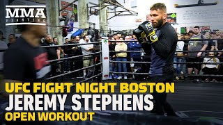 UFC Boston: Jeremy Stephens Open Workout Highlights - MMA Fighting
