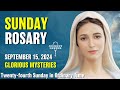 Sunday Rosary 💙 Glorious Mysteries of the Rosary 💙 September 15, 2024 VIRTUAL ROSARY