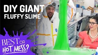 DIY Giant Fluffy Slime: Best or Hot Mess?