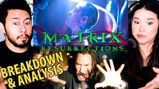 MATRIX RESURRECTIONS | Breakdown, Easter Eggs and References!