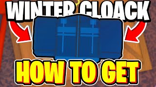 How To GET WINTER CLOAK In Fisch! (How To KEEP WARM) Roblox