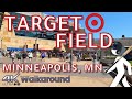 Walking tour at the Minnesota Twins Stadium Target Field | Minneapolis, MN | 4K