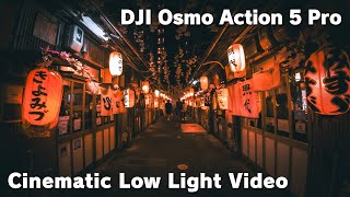 DJI Osmo Action 5 Pro / Cinematic Low Light Video \u0026 Time-Laspe / 静岡 / Shizuoka / Japan